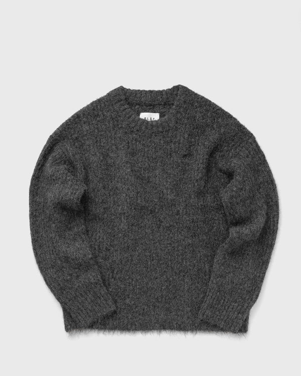 LF HAIRY KNITTED CREWNECK grey