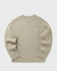 ØLÅF Hairy Knitted Crewneck brown