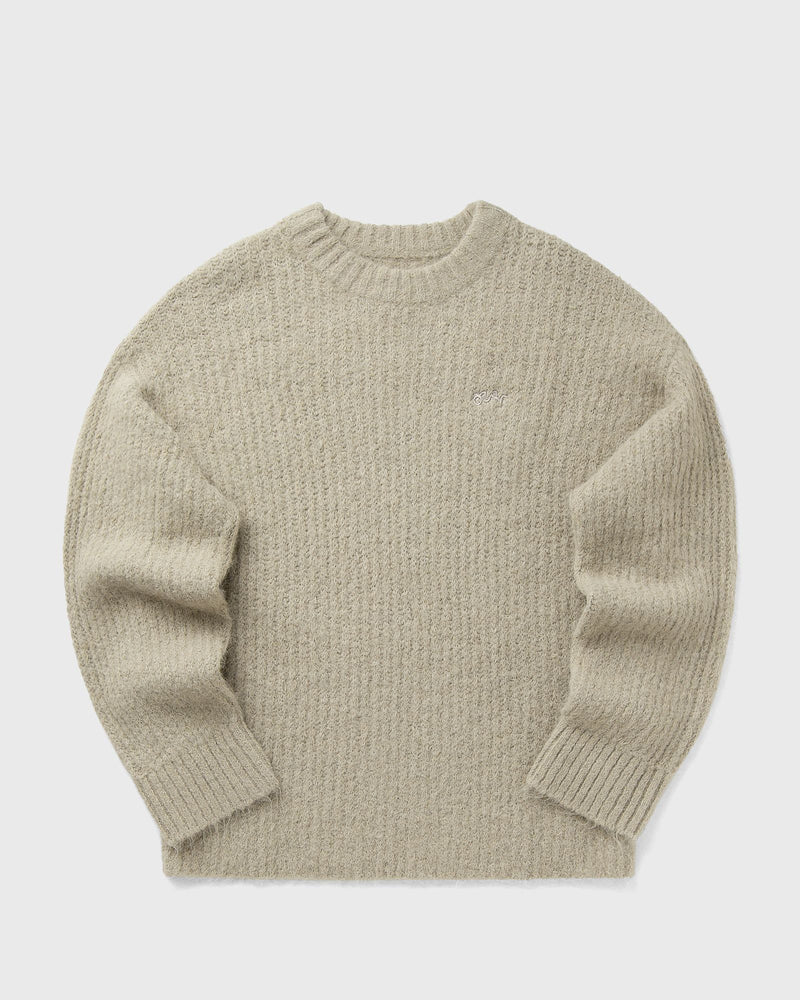 LF HAIRY KNITTED CREWNECK brown