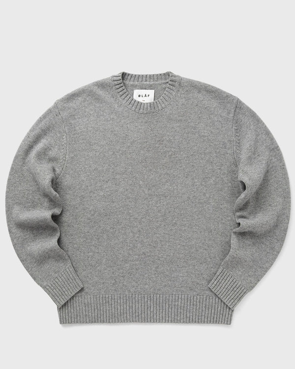 LF ESSENTIAL KNITTED CREWNECK grey