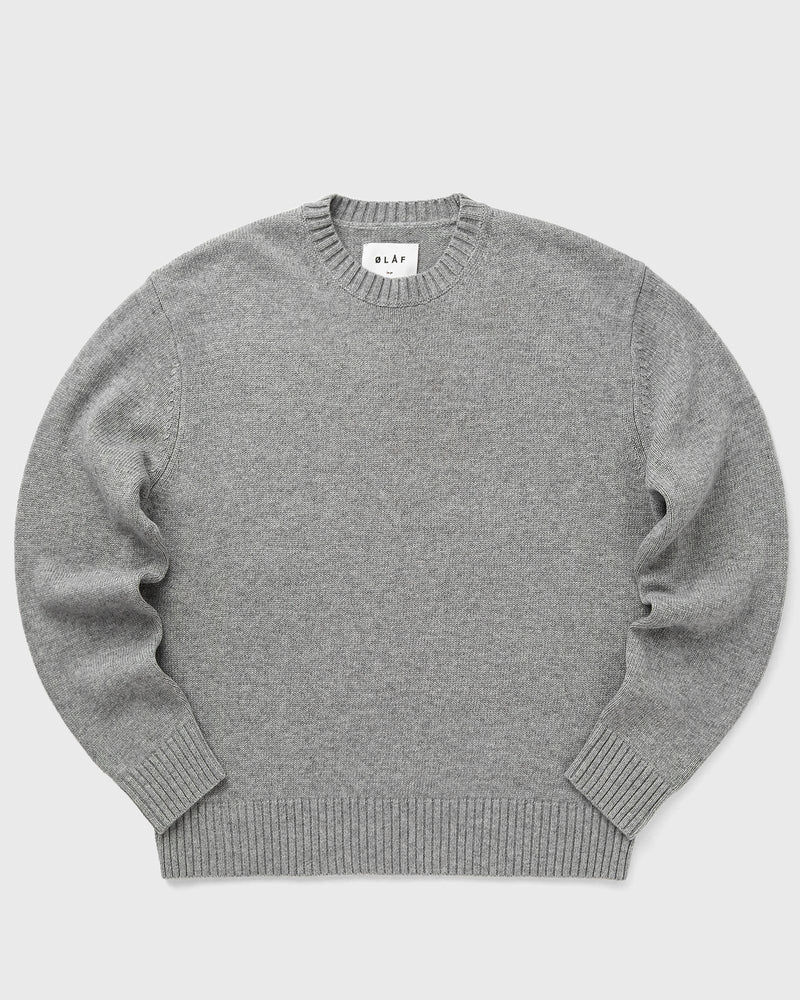 LF ESSENTIAL KNITTED CREWNECK grey