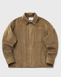 ØLÅF Corduroy BOXY Shirt brown