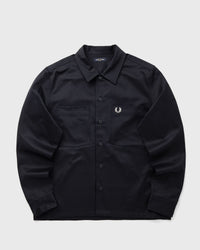Fred Perry Twill Overshirt White