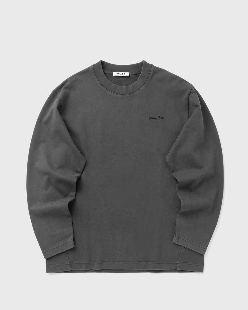 Ølåf Washed Studio Ls Tee Grey