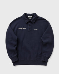 Olaf Script Friends Oversized Polo Blue