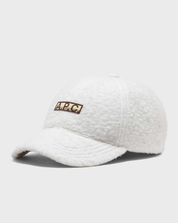 A.P.C. CHARLIE POLAIRE BASEBALL CAP beige