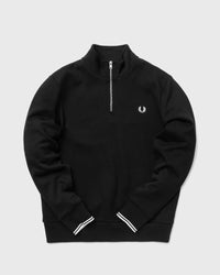 Fred Perry Half Zip Sweatshirt Black