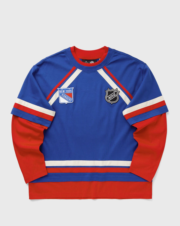 Moose Knuckles NHL X MOOSE TEE - RANGERS blue