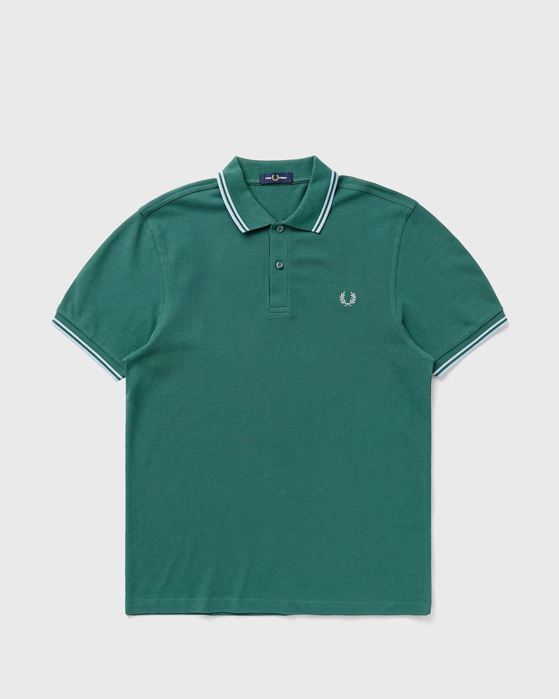 Fred Perry TWIN TIPPED SHIRT green