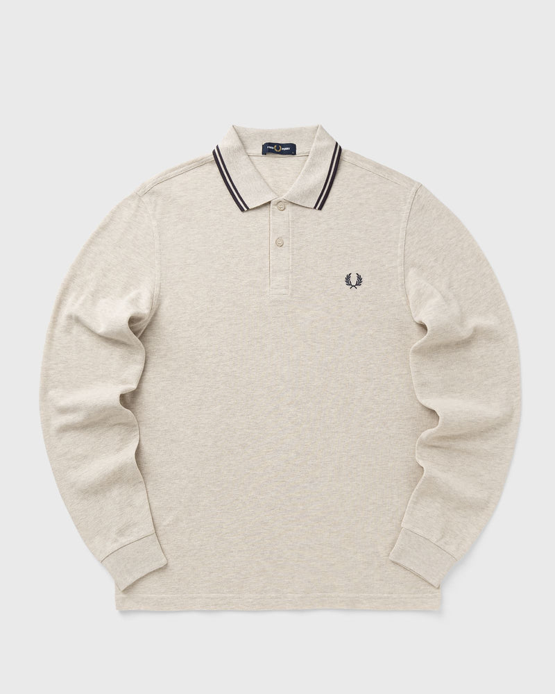 Fred Perry TWIN TIPPED T SHIRT beige