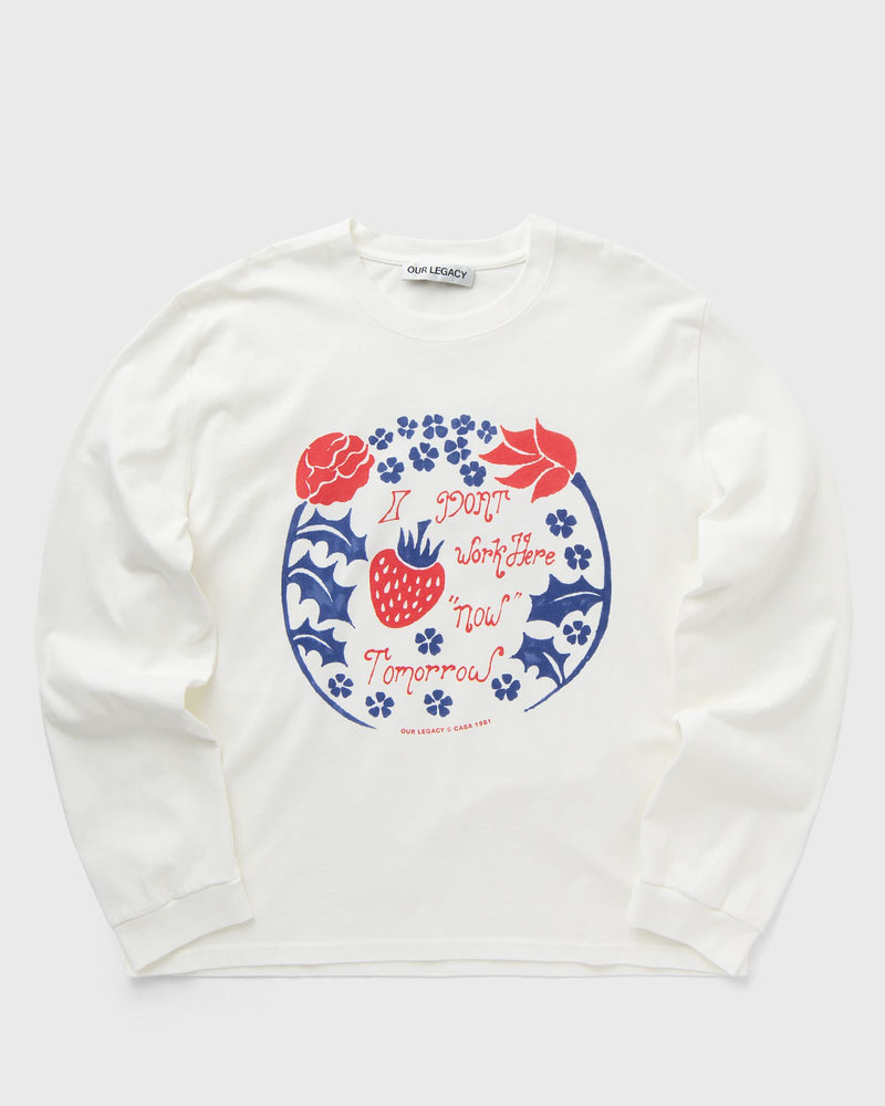 Our Legacy TOUR LONGSLEEVE white