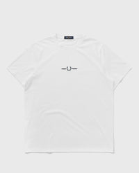 Fred Perry Embroidered T Shirt white