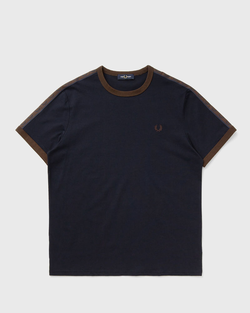 Fred Perry Contrast TAPE Ringer T-shirt blue