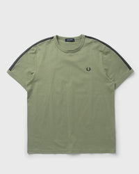 Fred Perry Contrast TAPE Ringer T-shirt green