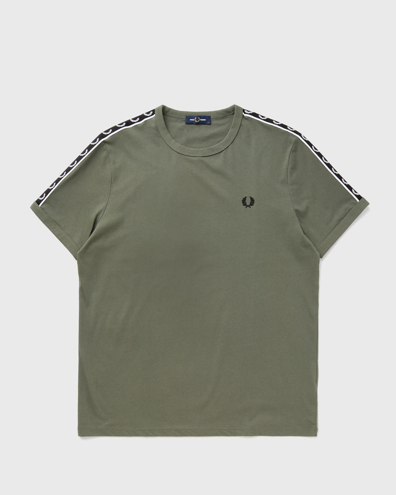 Fred Perry Contrast Taperinger T-shirt green