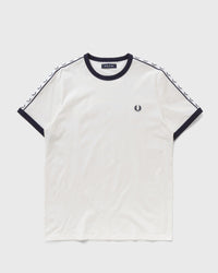 Fred Perry Taped Ringer TEE white
