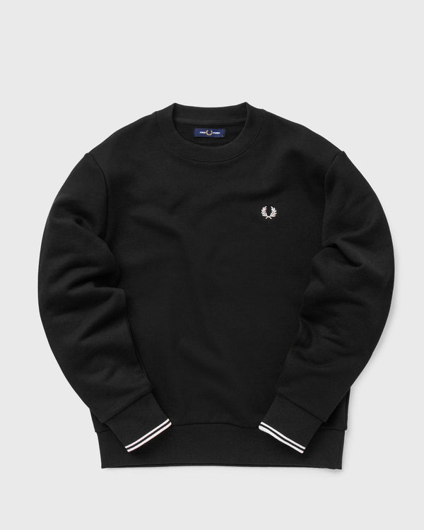 Fred Perry CREW NECK SWEATSHIRT black