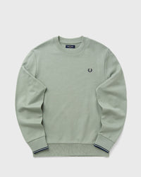 Fred Perry CREW NECK Sweatshirt green