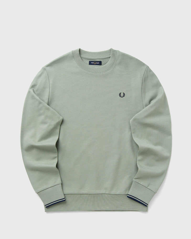 Fred Perry CREW NECK Sweatshirt green