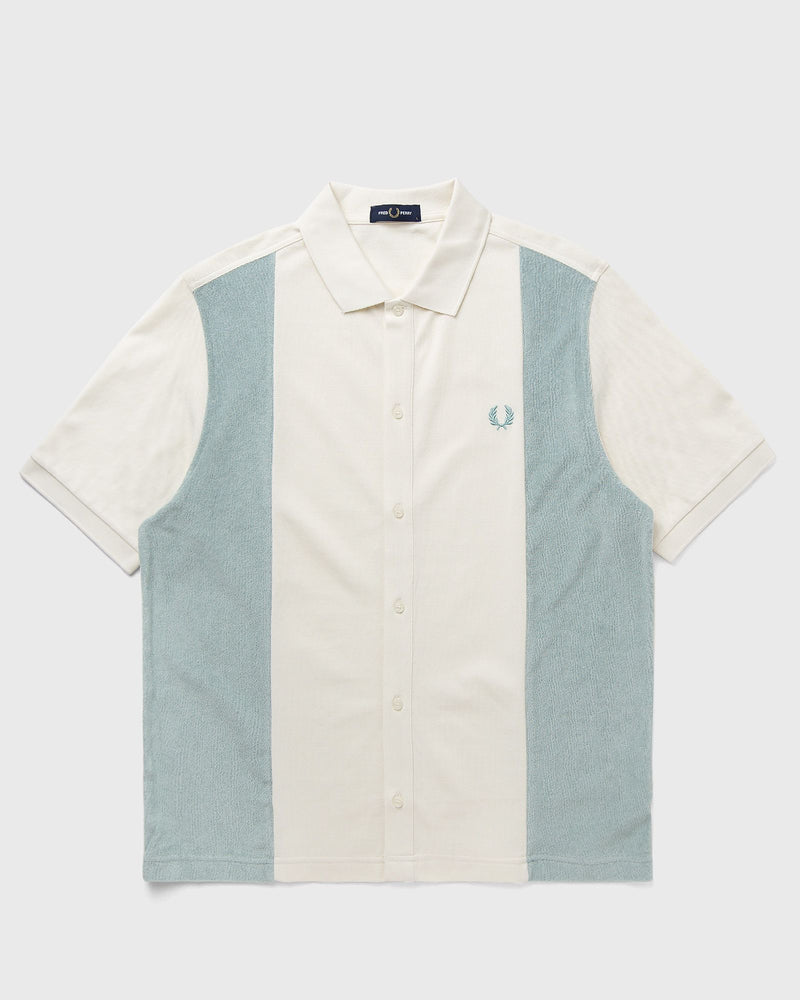 Fred Perry TOWELLING PANEL POLO SHIRT beige