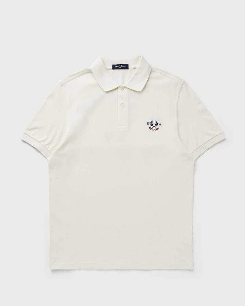 Fred Perry CLUBHOUSE EMBROIDERED POLO SHI beige