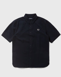 Fred Perry Textured Seersucker Shirt blue