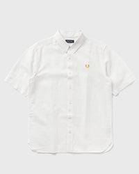 Fred Perry Textured Seersucker Shirt white