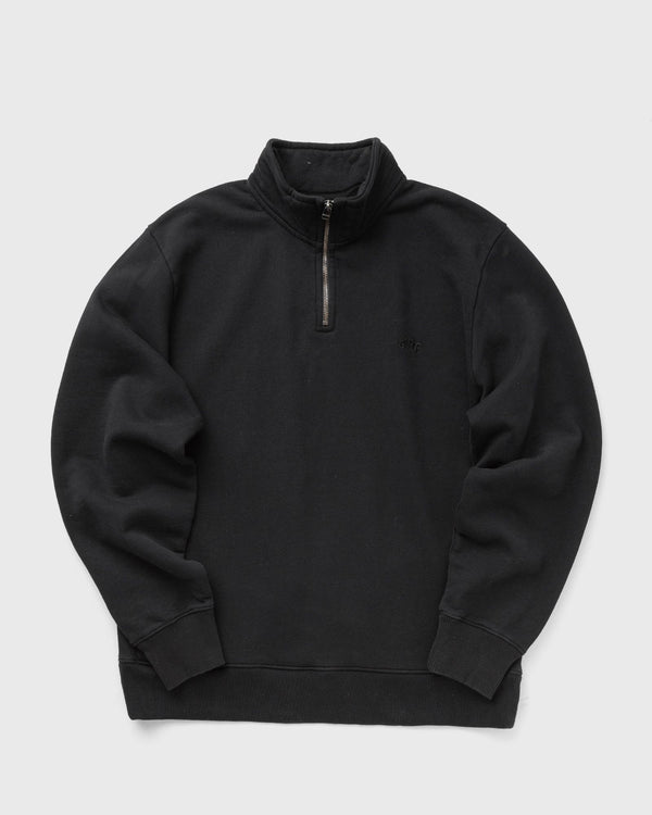 LF SIGNATURE ZIP MOCK black