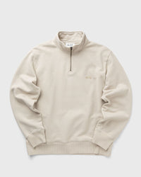 Olaf Signature Zip Mock Beige