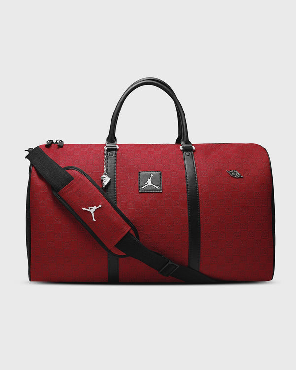Jordan JAM MONOGRAM DUFFLE BAG red