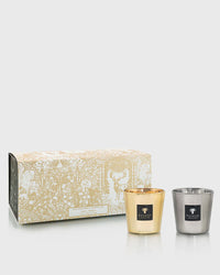 Baobab Duo Candles Les Exclusives Max08 Aurum-platinum - 180gr multi
