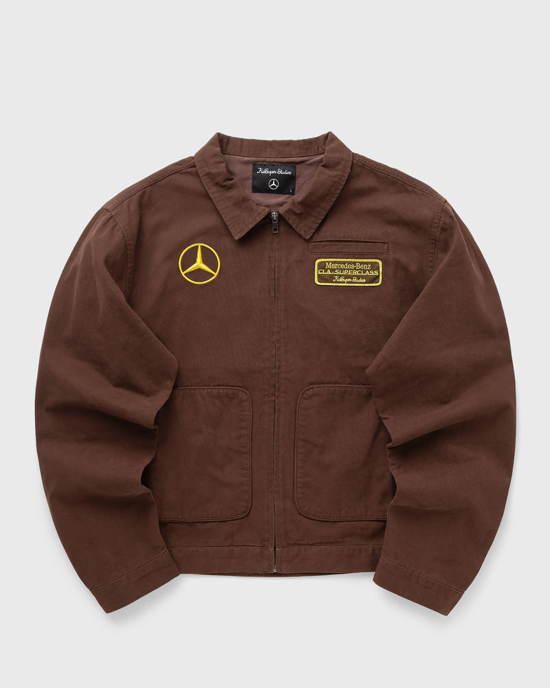 Kidsuper Studios X Mercedes Benz Work Jacket brown