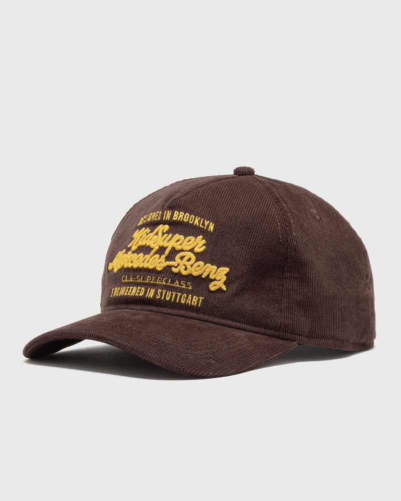 Kidsuper Studios X Mercedes Benz Chainstitch Hat brown