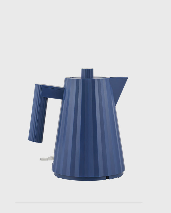 Alessi PLISSE,Electric kettle 1LT - EU PLUG blue