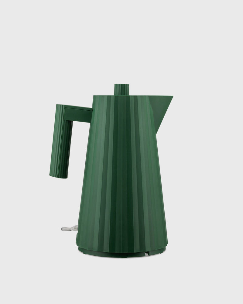 Alessi PLISSE ELECTRIC KETTLE - EU PLUG green