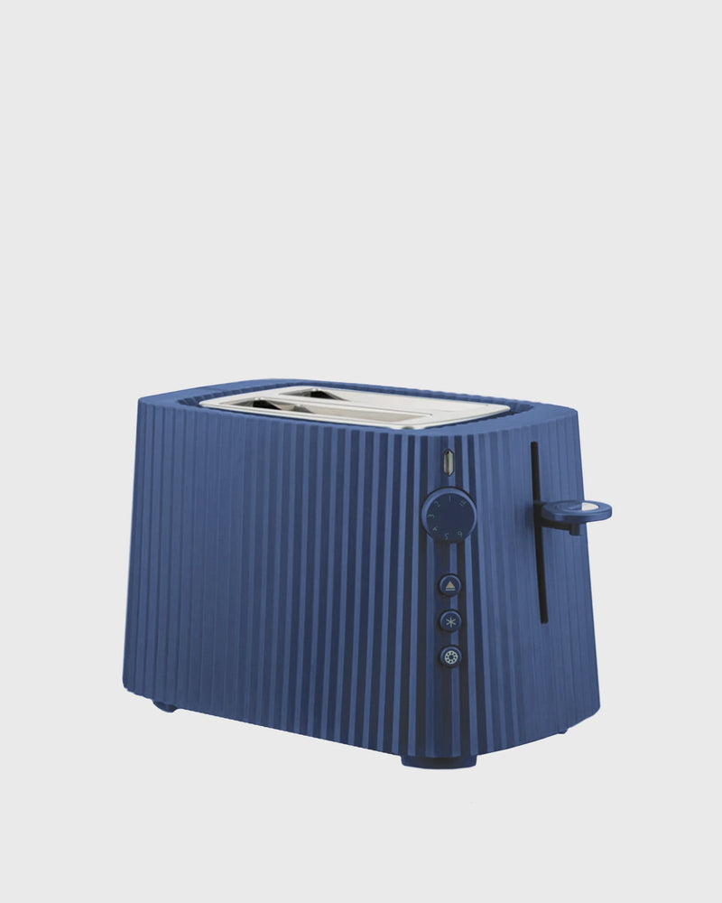 Alessi PLISSE,TOASTER DAZ -EU PLUG blue