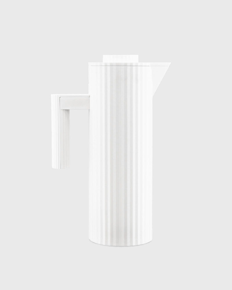 Alessi PLISSE THERMO INSULATED JUG white