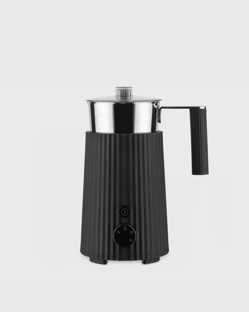 Alessi PLISSE MULTI-FUNCTION MILK FROTHER - EU PLUG black