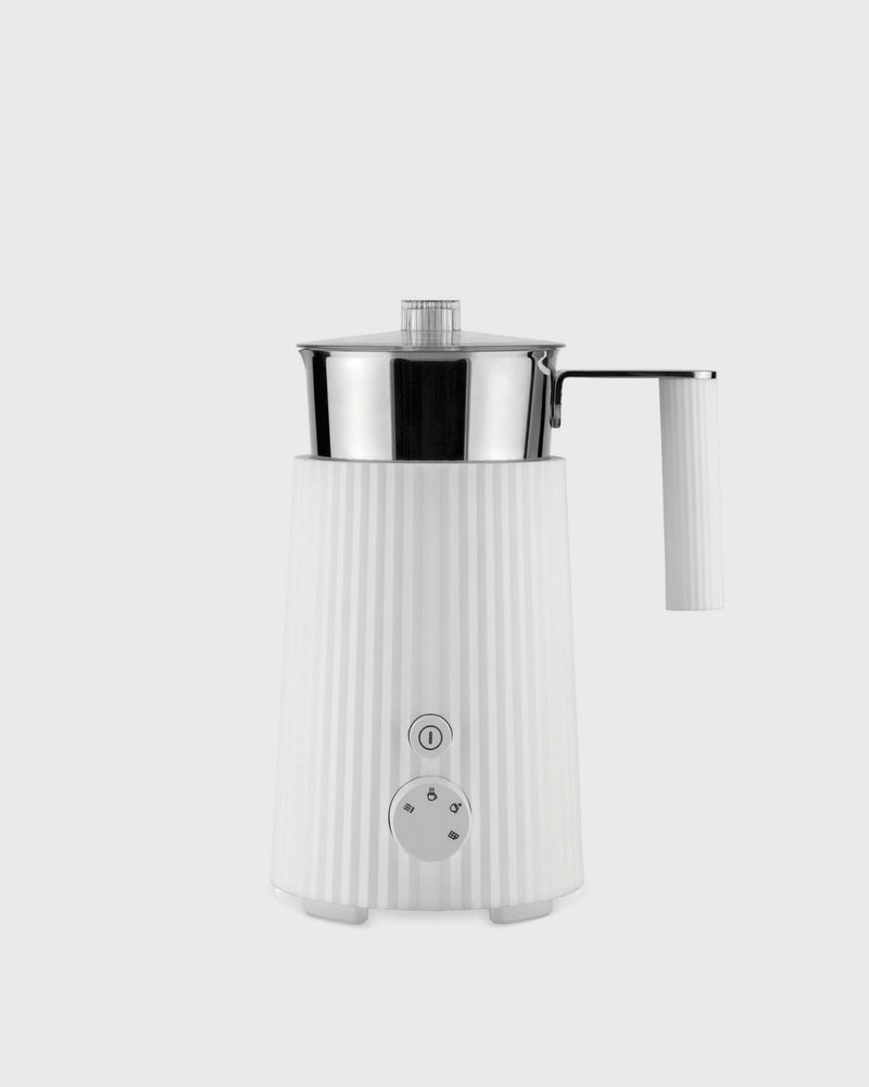 Alessi PLISSE MULTI-FUNCTION MILK FROTHER - EU PLUG white