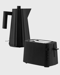 Alessi Plissé Bundle Toaster - Electric Kettle 1,7 Ltr. - EU PLUG multi