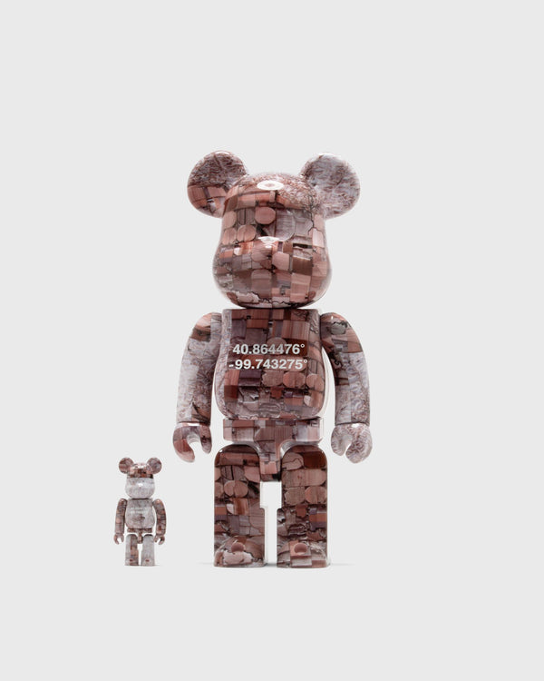 MEDICOM BEARBRICK 100% 400% BENJAMIN GRANT OVERVIEW NEBRASKA multi