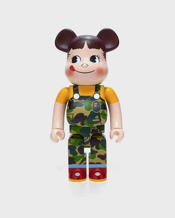 MEDICOM BEARBRICK 1000% BAPE X PEKO-CHAN GREEN multi