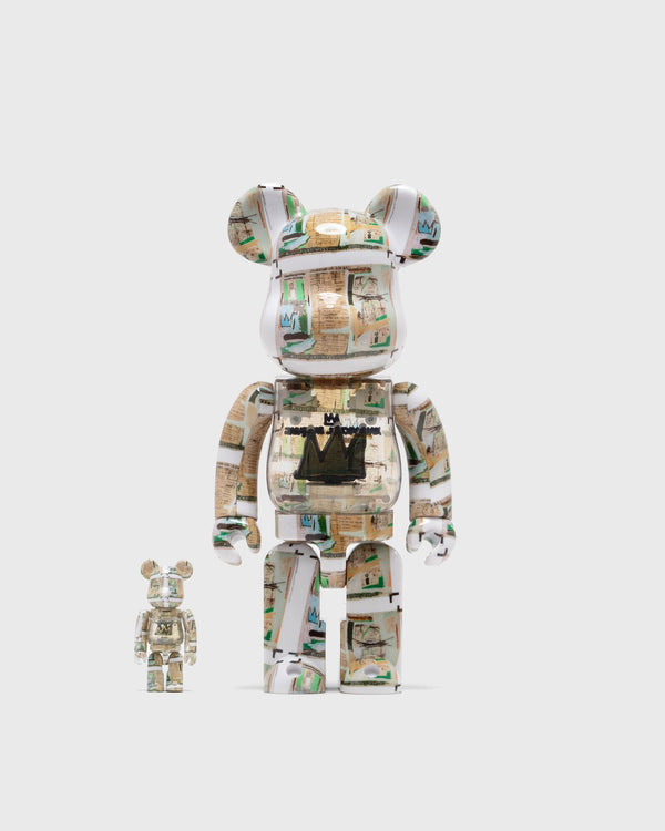 Medicom Bearbrick 100% 400% Jean-Michel Basquiat King Pleasure