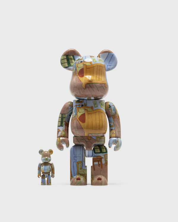 MEDICOM BEARBRICK 100% 400% VAN GOGH THE BEDROOM multi