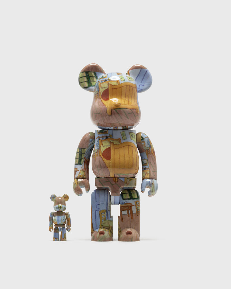 MEDICOM BEARBRICK 100% 400% VAN GOGH THE BEDROOM multi