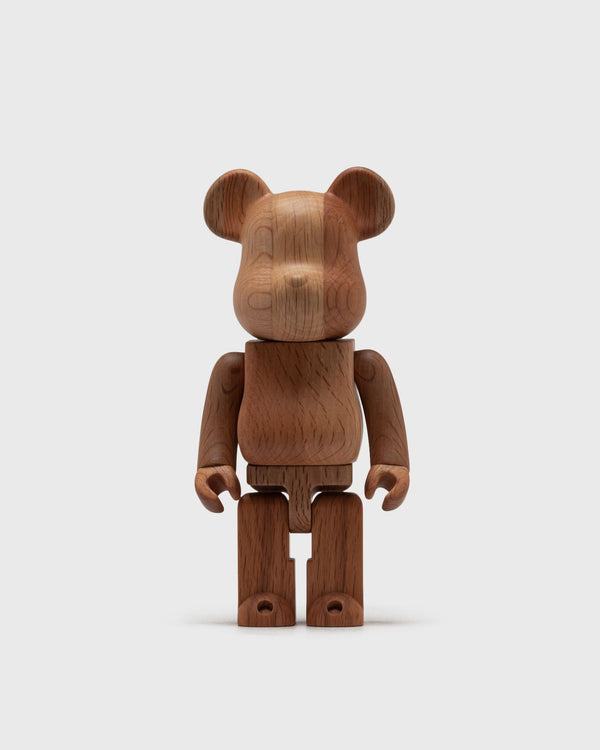 MEDICOM BEARBRICK 400% KARIMOKU QUERCUS GILVA brown