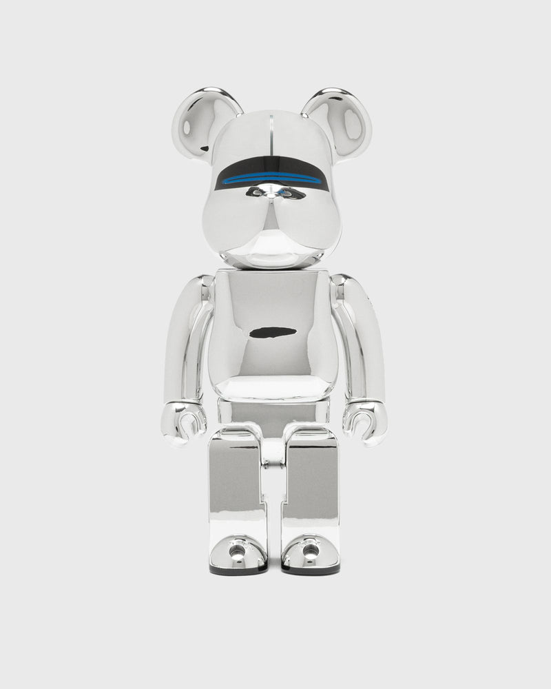 MEDICOM BEARBRICK 1000% SORAYAMA LIGHT VERSION silver