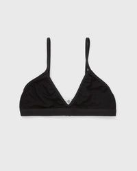 Maison Margiela MM6 Triangle Bra Black