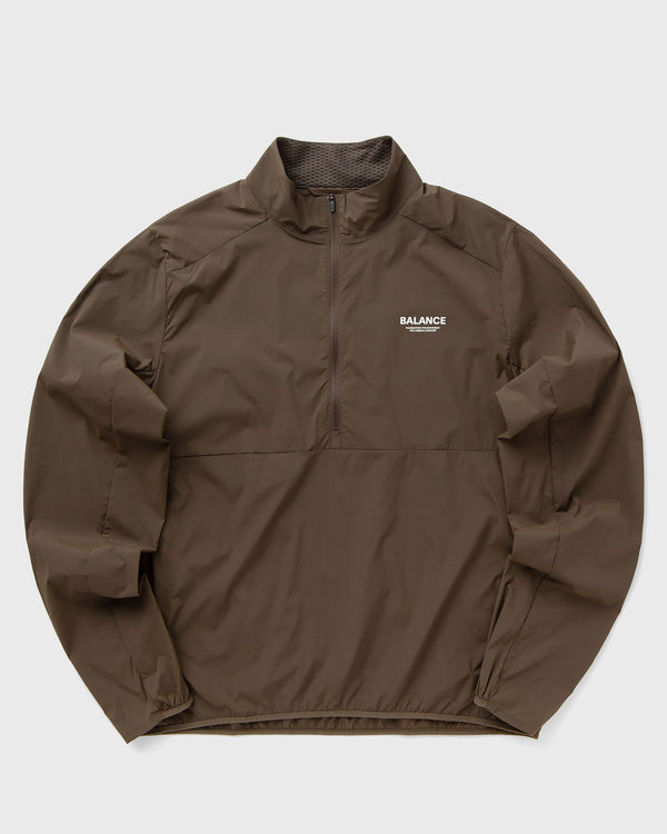 Pas Normal Studios Balance Half Zip Jacket brown