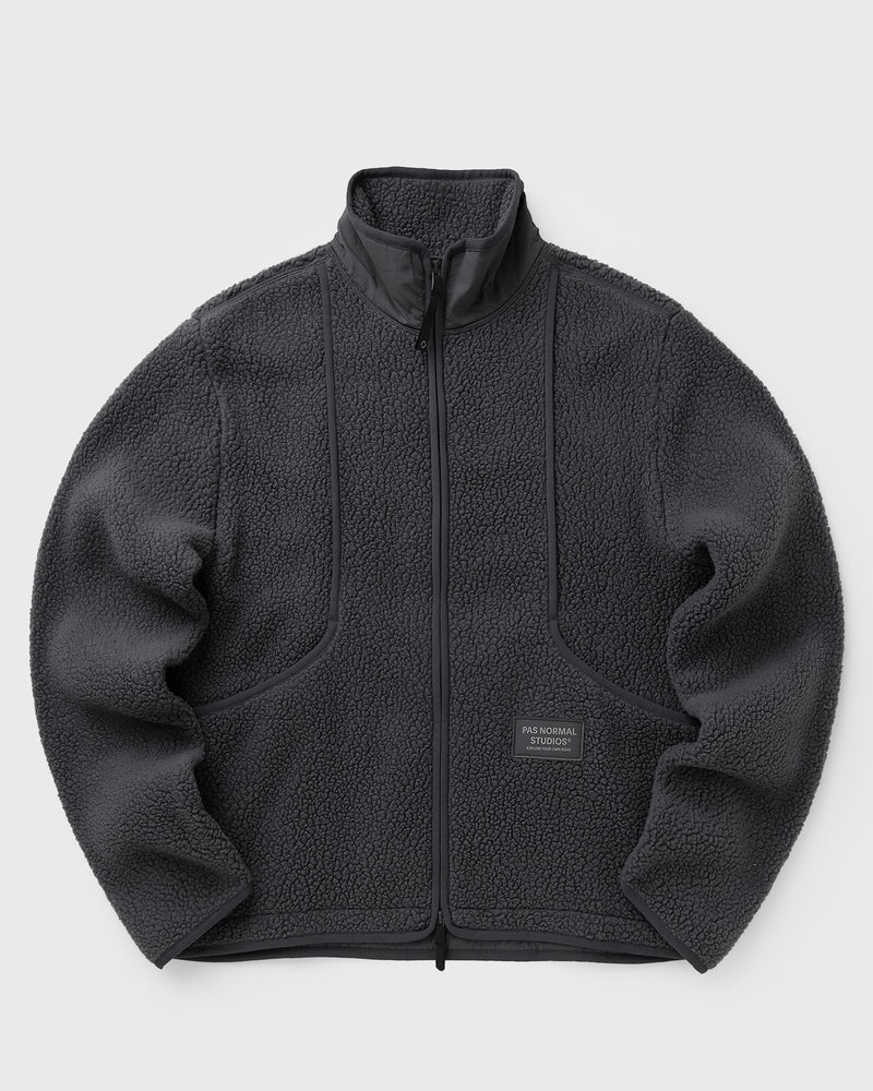 Pas Normal Studios Off-Race Pile Fleece Jacket grey